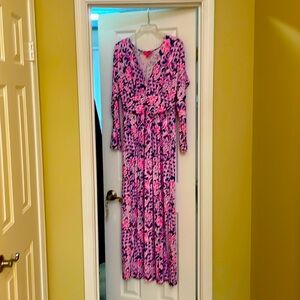 Lilly Pulitzer long sleeve empire waist dress